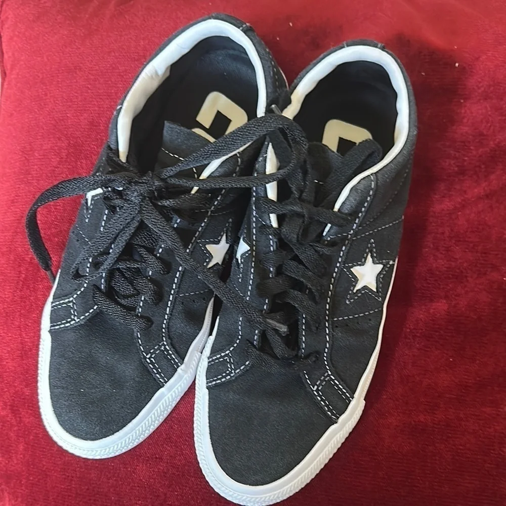 Converse Kids Black and White Sneakers
